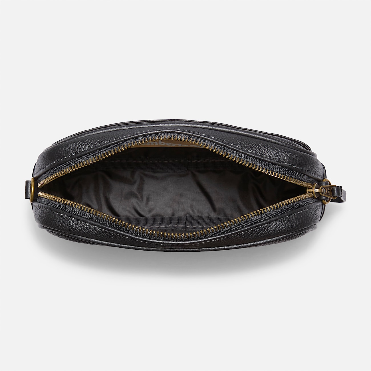 Leather Camera Bag for Women in Black