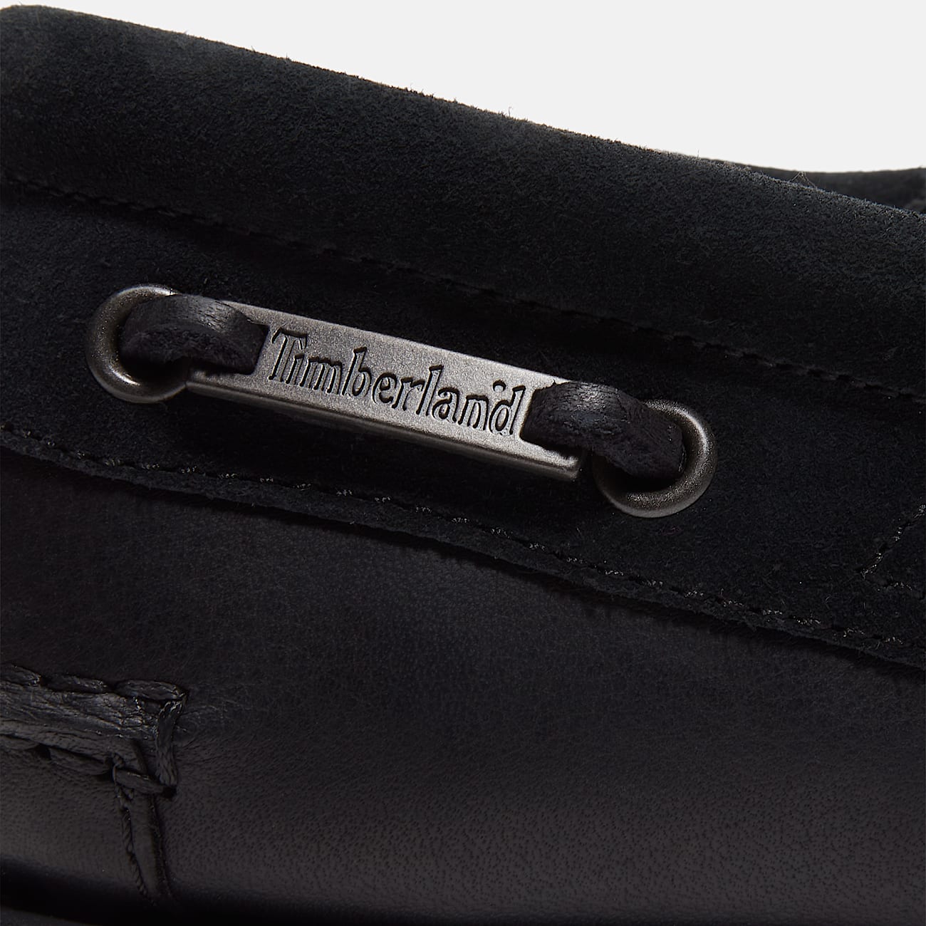 Timberland Authentic 3Eye Lug Handsewn Boat Shoe for Men in Black TBL Black ALT7