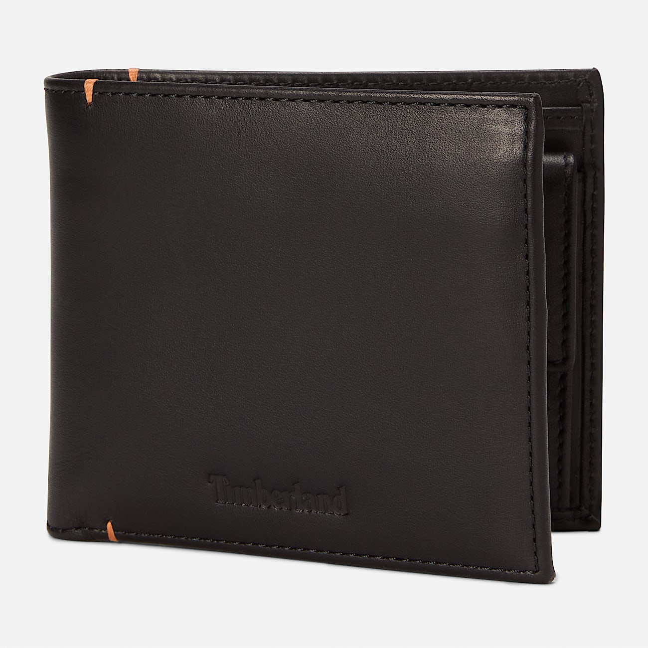 Portefeuille  deux volets avec poche  monnaie en cuir Riverton pour homme en noir TBL noir HERO