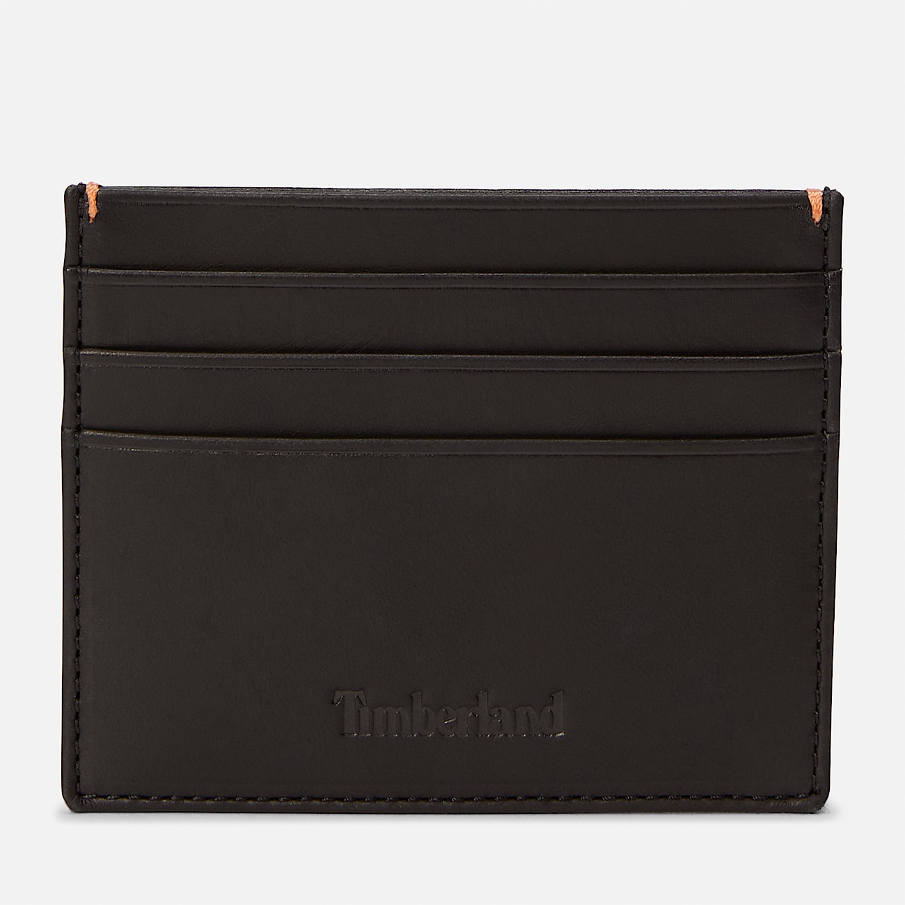 Tarjetero de cuero Riverton para hombre en negro - 2