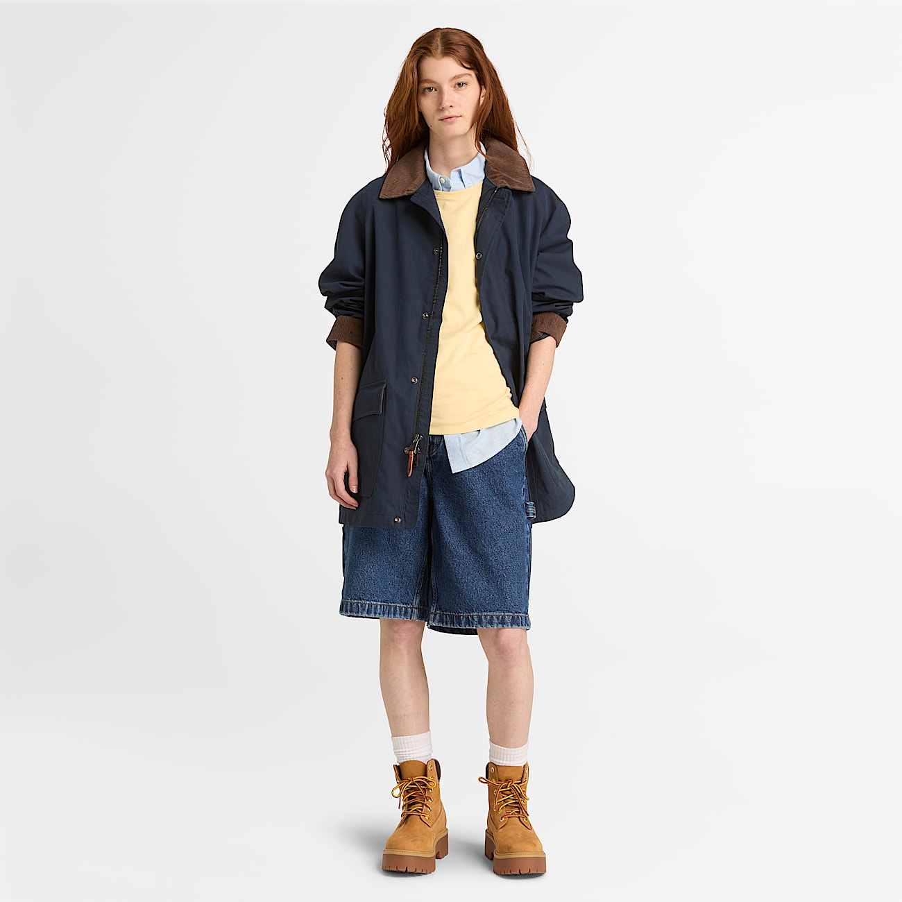 Dunstan ShortSleeve TShirt for Women in Yellow TBL Yellow ALT2