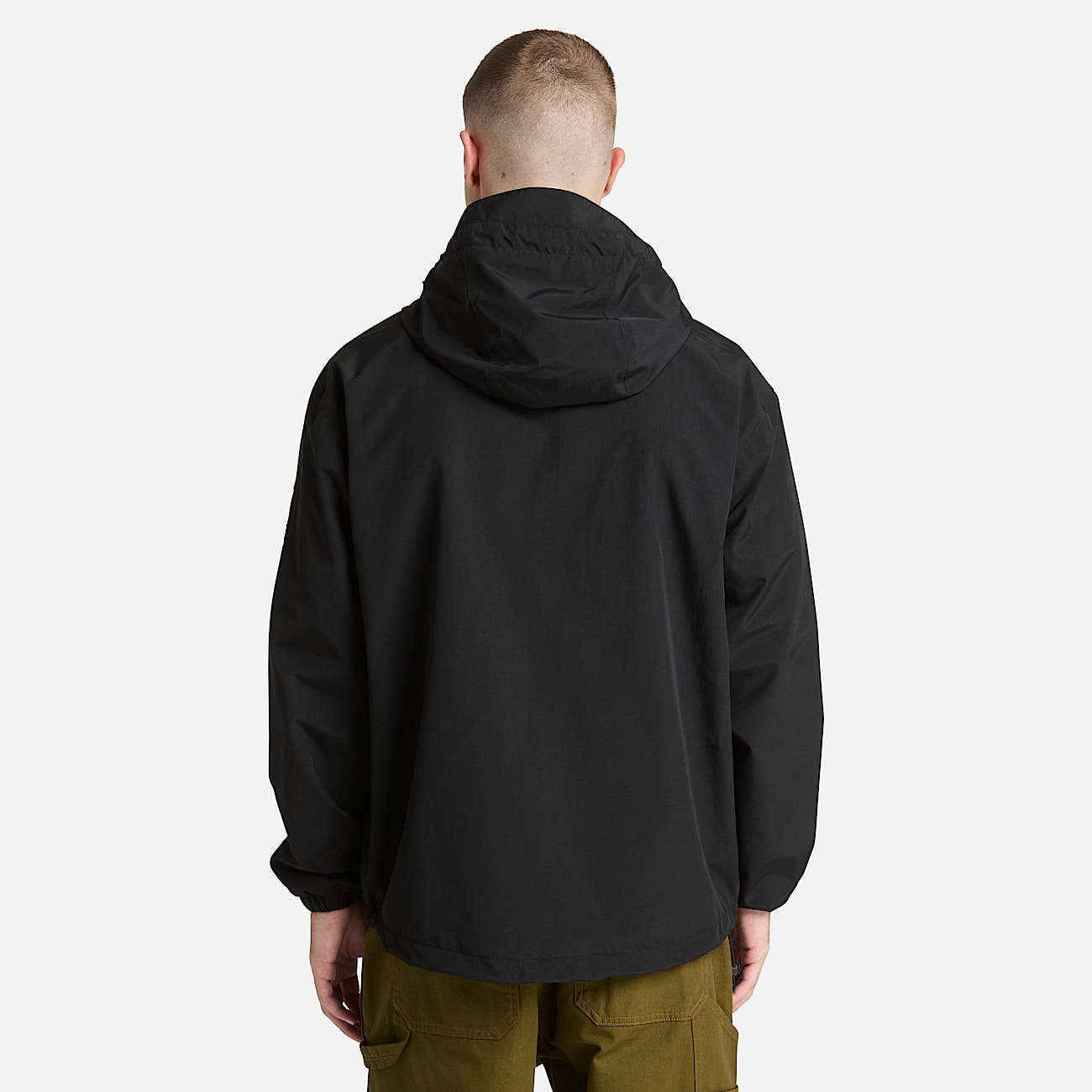 Winnick Waterproof Shell Jacket for Men in Black TBL Black ALT8