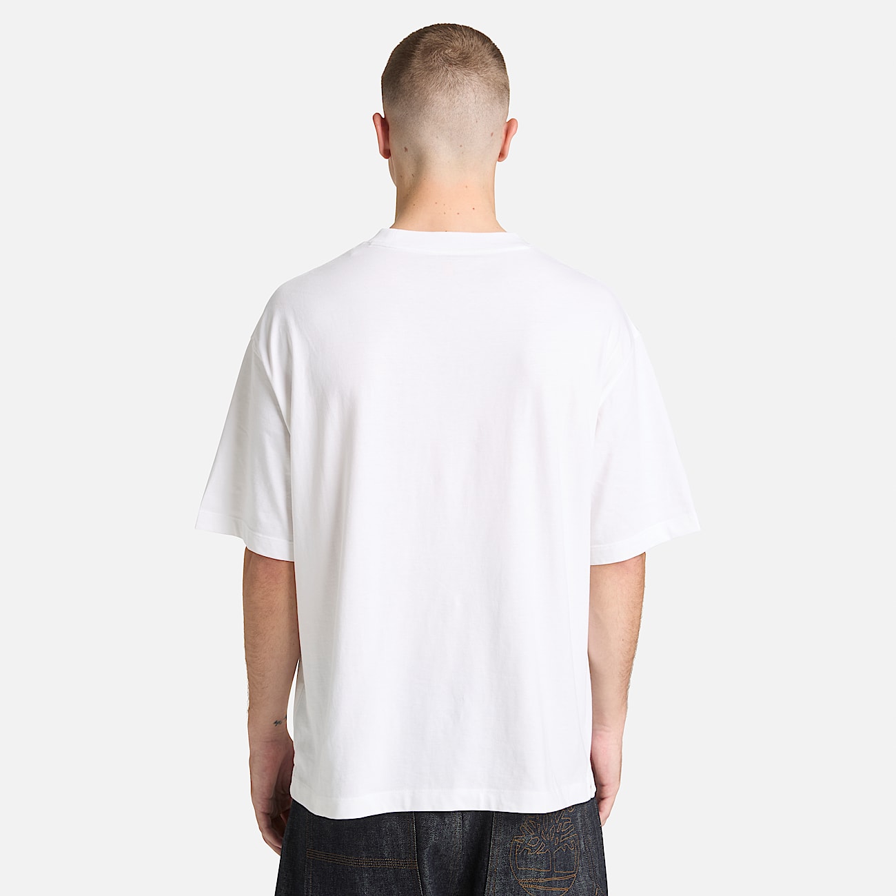 Dunstan River Short-Sleeve T-Shirt for Men in White - 5