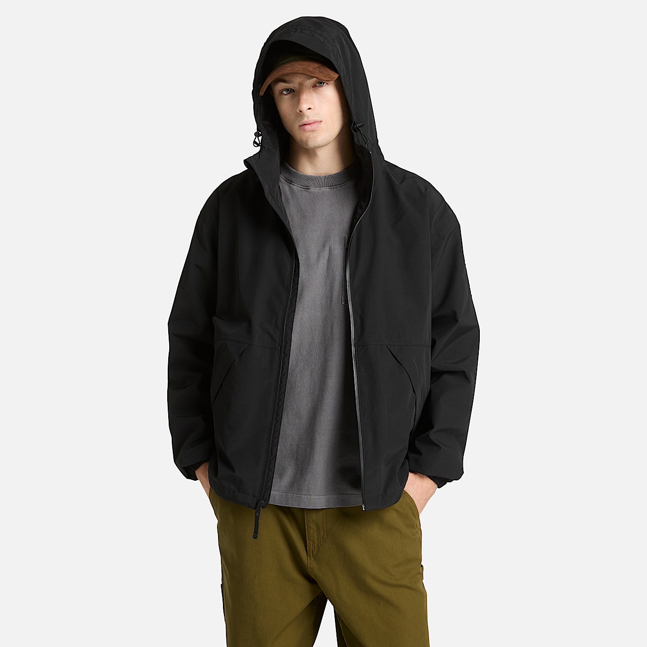 Wasserdichte Winnick Shell-Jacke für Herren in Schwarz - 2