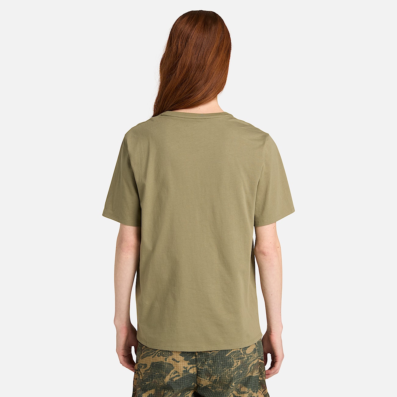 Camiseta de manga corta Dunstan para mujer en verde TBL verde ALT8