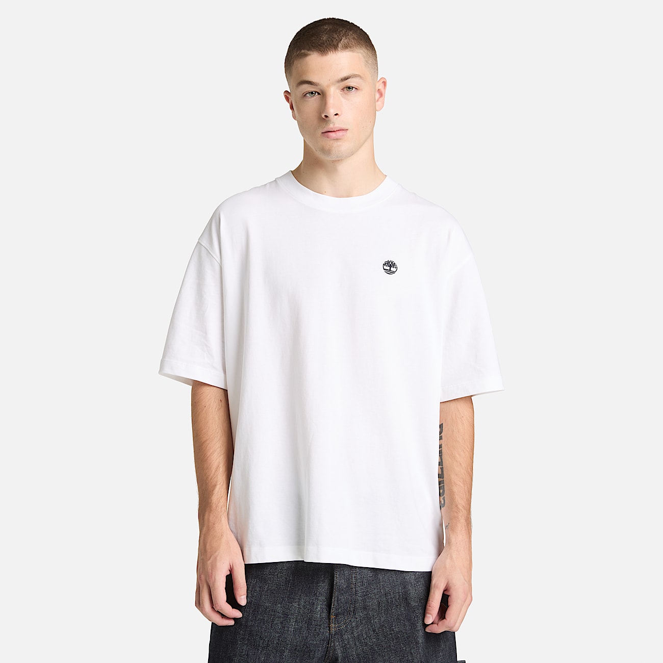 Dunstan River Short-Sleeve T-Shirt for Men in White - 2