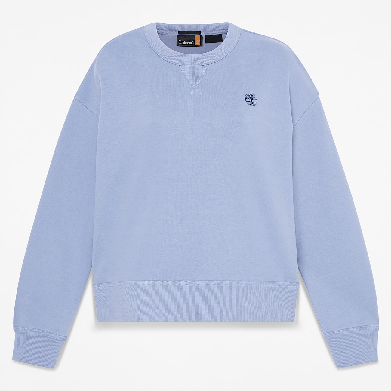 Camisola de Gola Redonda Lush para Mulher em azul - 1