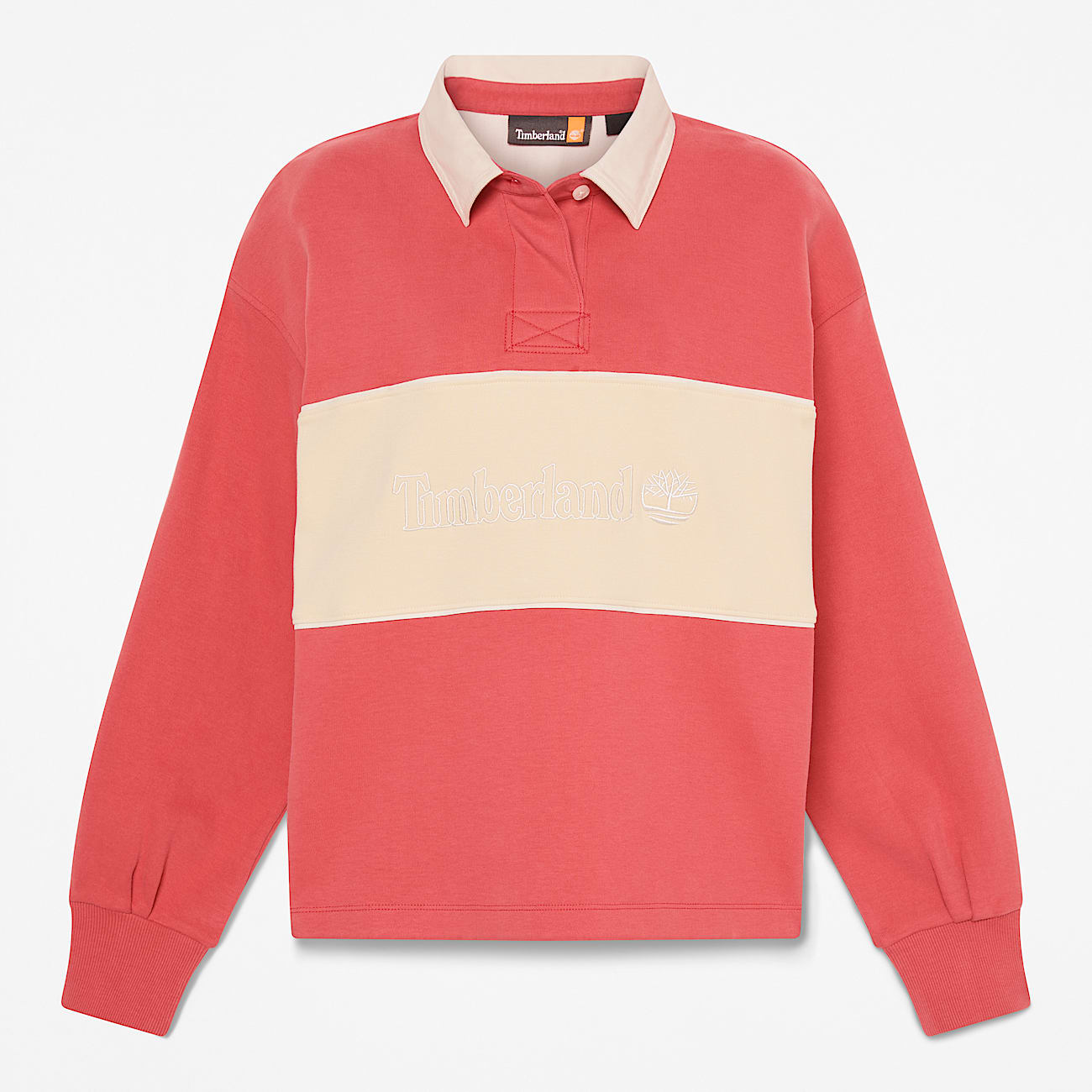 Polo de Râguebi Lush para Mulher em Vermelho - 1