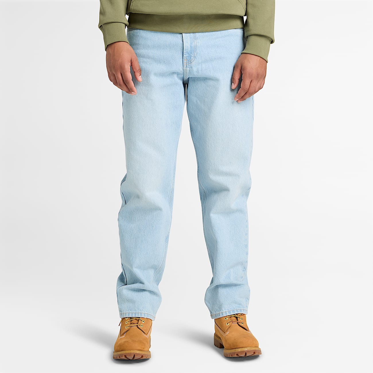 Authentic Denim Trouser for Men in Light Blue - 2