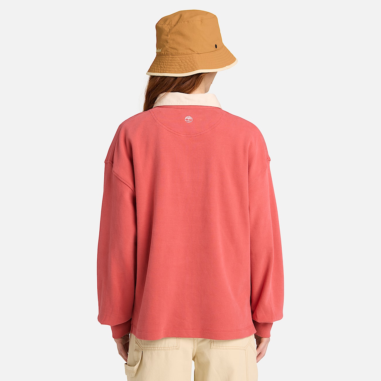 Polo de Râguebi Lush para Mulher em Vermelho - 5