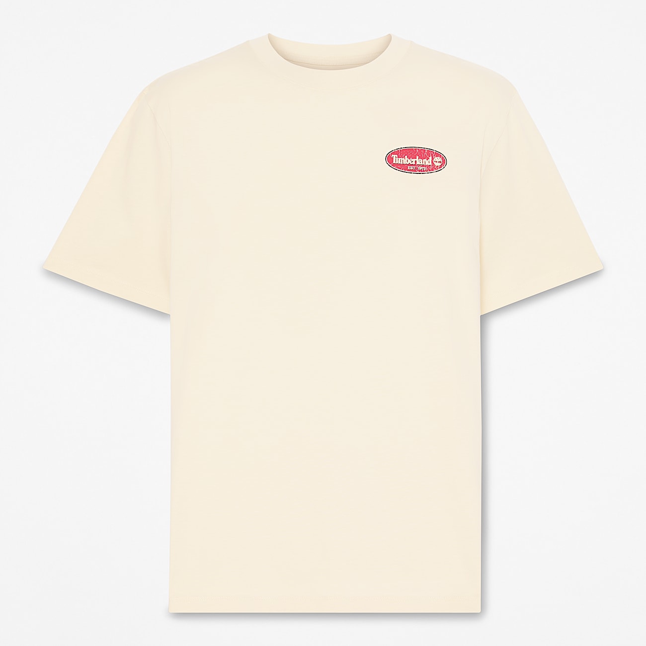 T-shirt Gráfica Gas Station para Homem em bege - 1