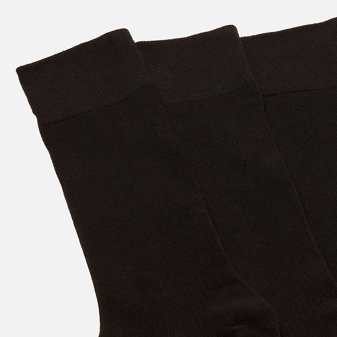 Calcetines altos Chesapeake (paquete de 3) en negro - 2