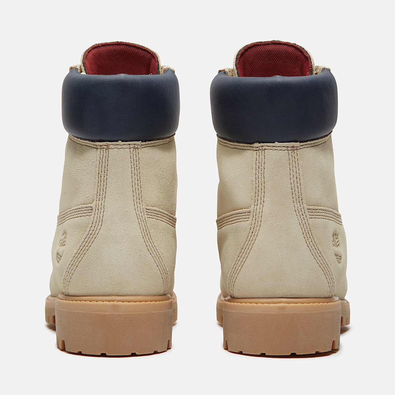 Timberland Year of the Horse Premium 6Inch Waterproof Boot for Men in Light BeigeDark Blue TBL Beige ALT5