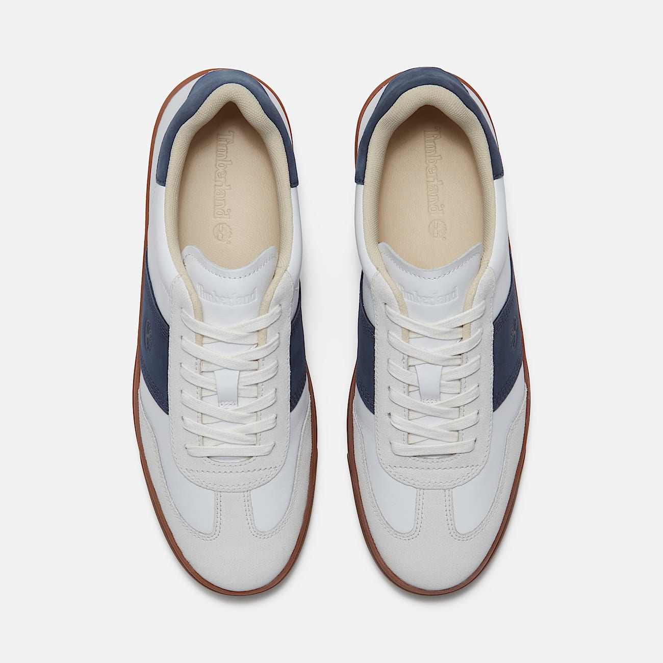 Lisbon Street Trainer for Men in White/Dark Blue - 2