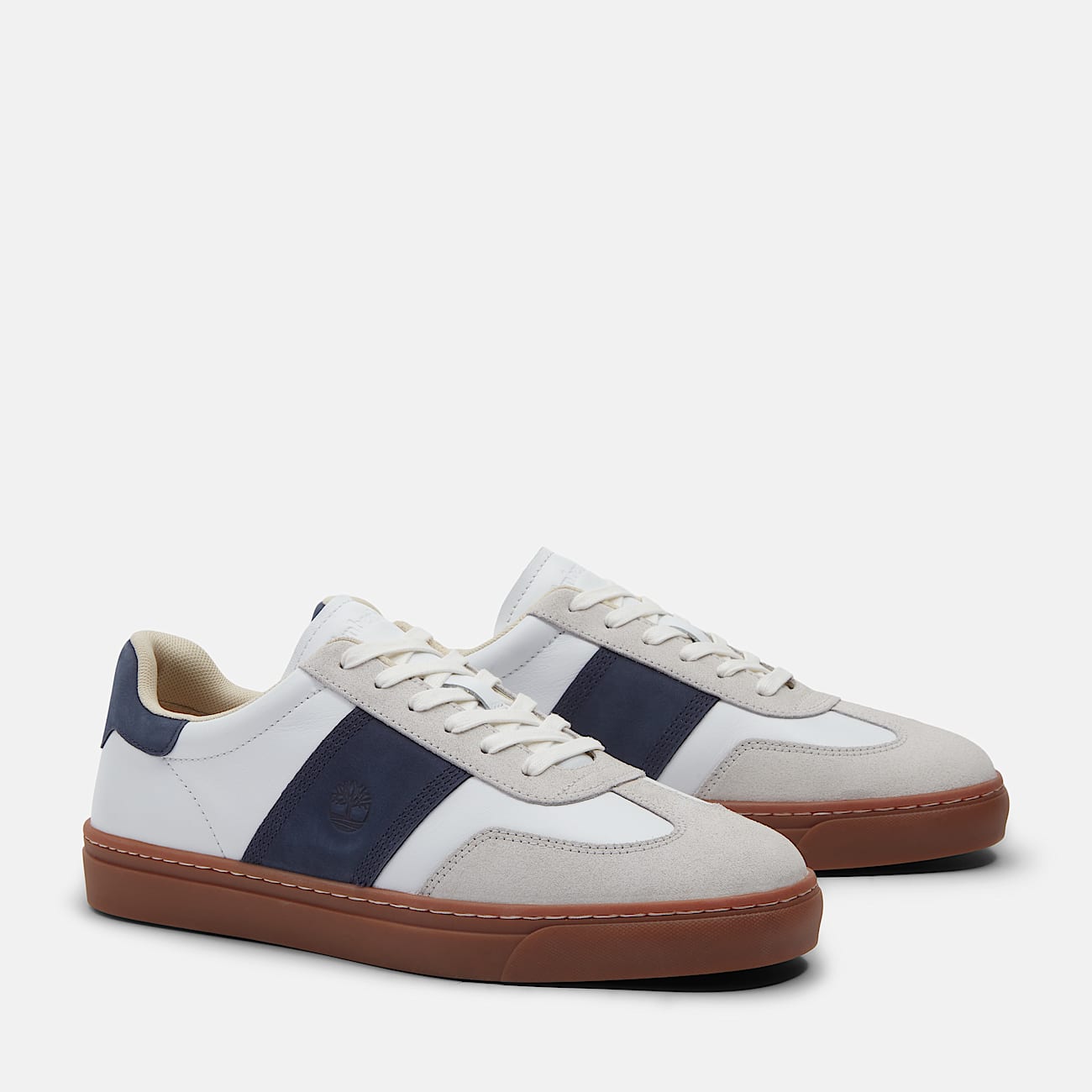 Lisbon Street Trainer for Men in White/Dark Blue - 4