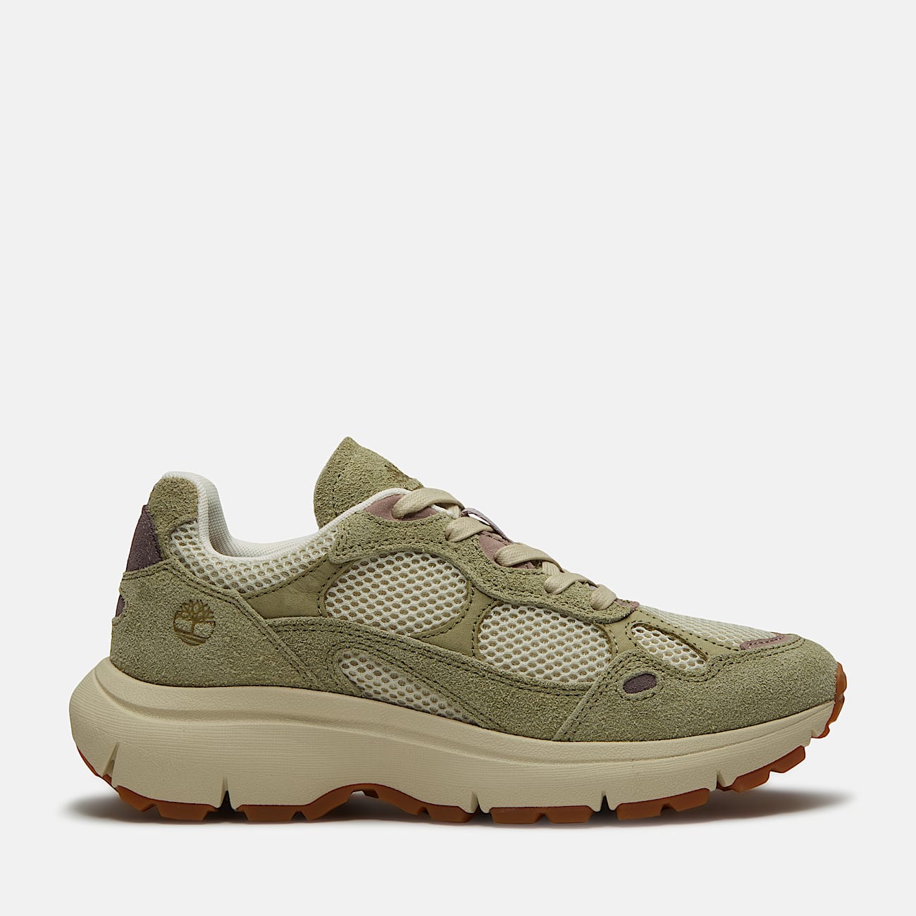 Hazel Lane Trainer for Women in Light Beige/Light Green - 1