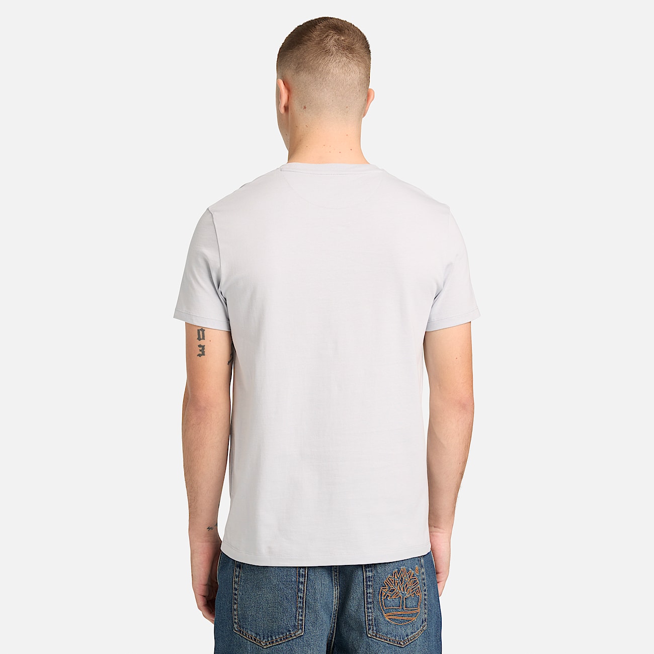 Dunstan River Kurzarm-T-Shirt für Herren in Grau - 5