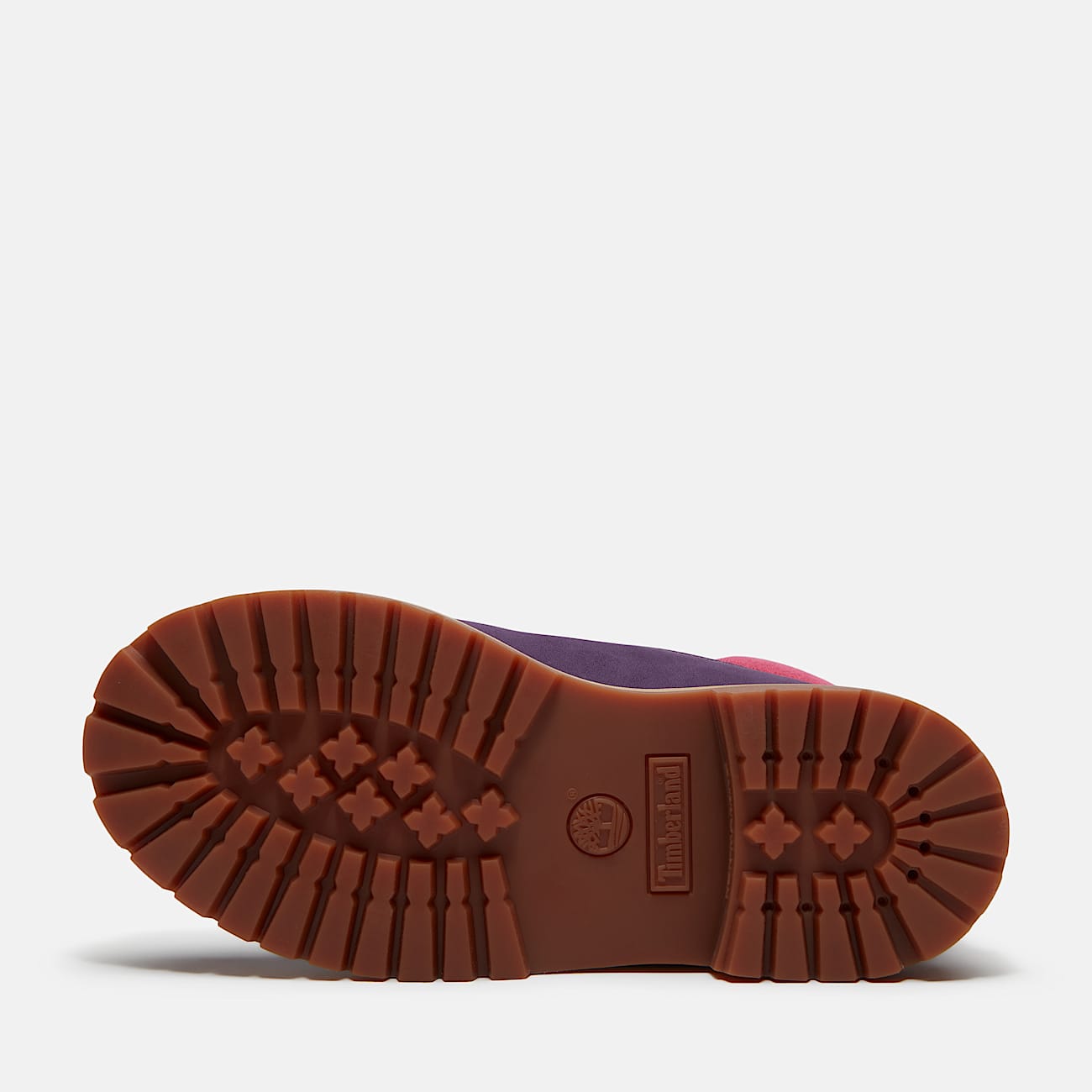 Bota Impermeável Timberland® Premium 6-Inch para Jovem em roxo-escuro/rosa-claro - 3