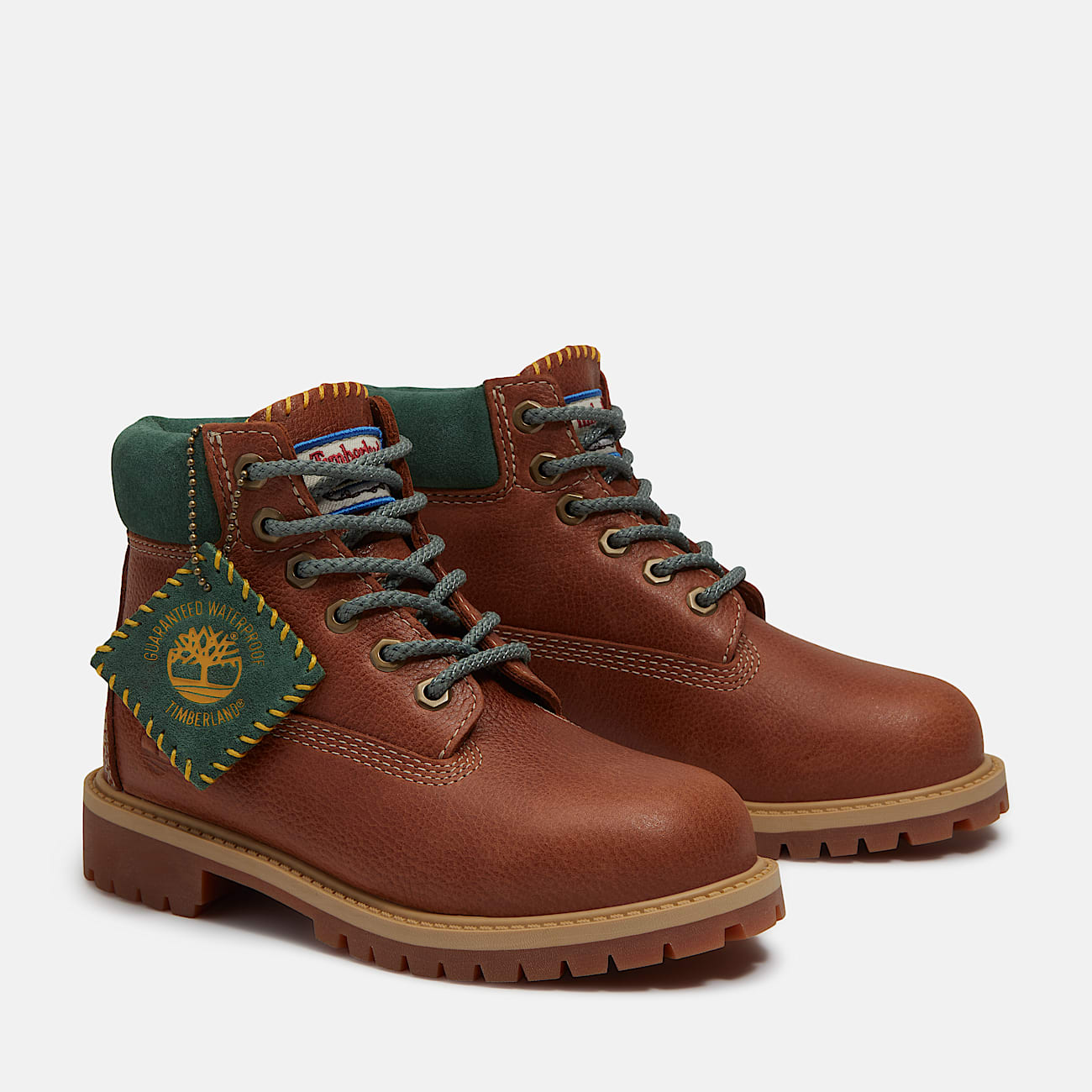 Bota Impermeável Timberland® Premium 6-Inch para Jovem em castanho - 4