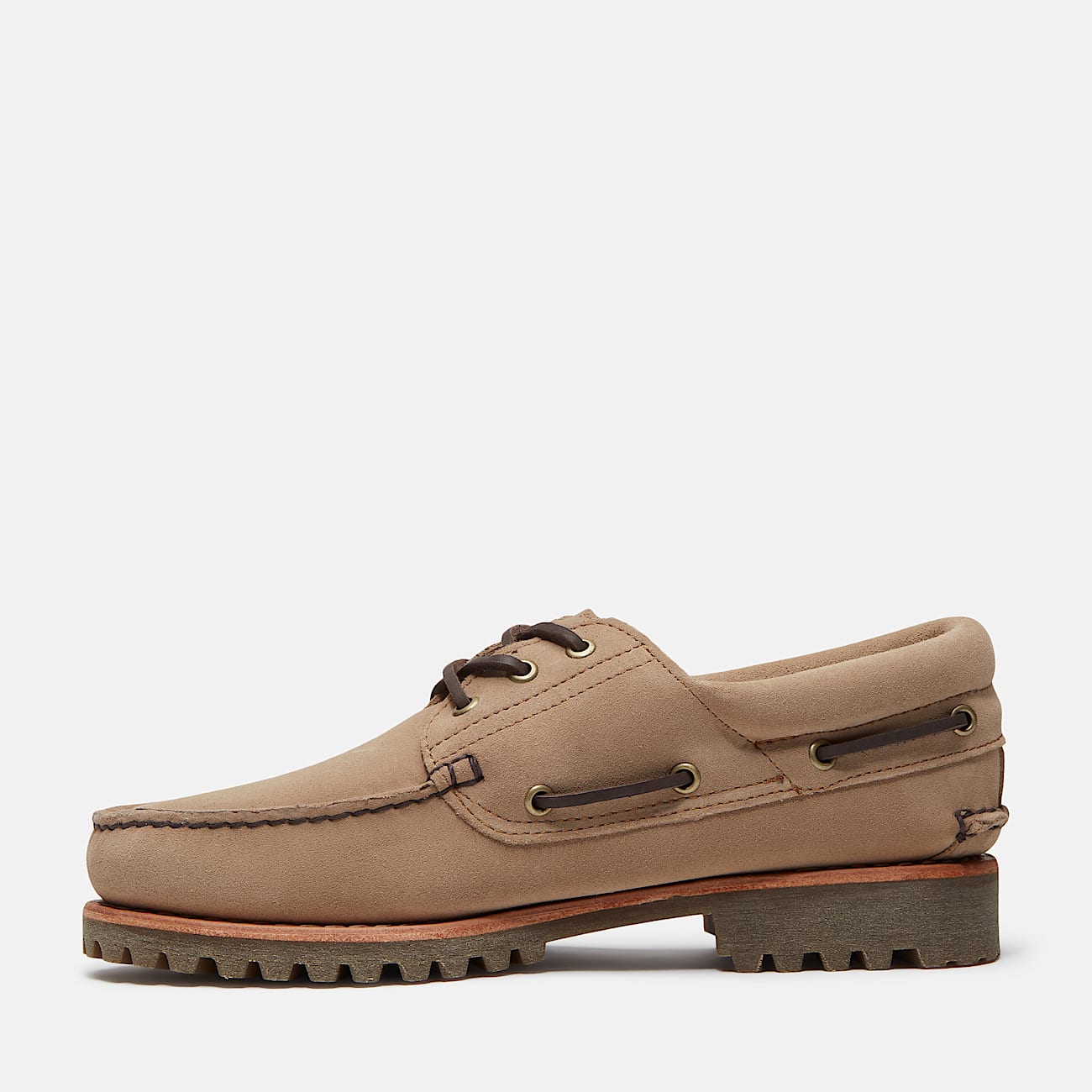 Timberland® Mix Tape Authentic 3-Eye Lug Bootsschuh für Herren in Beige - 6