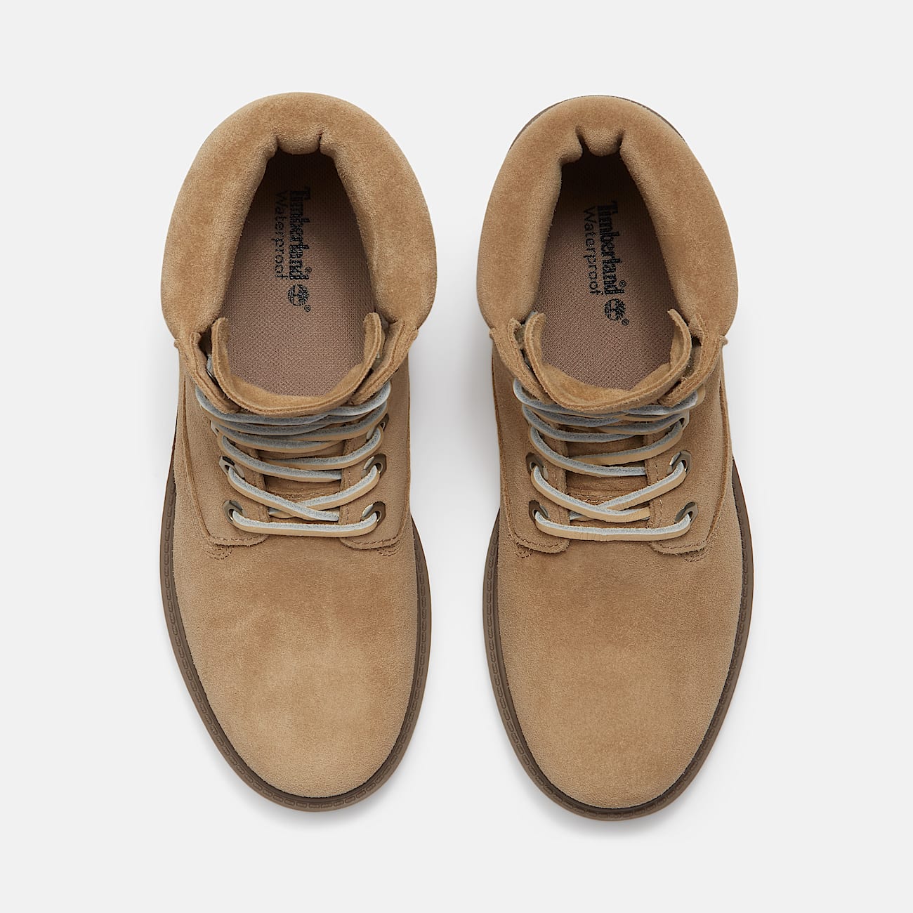 Timberland® Mix Tape 6-Inch Waterproof Boot for Women in Beige - 2