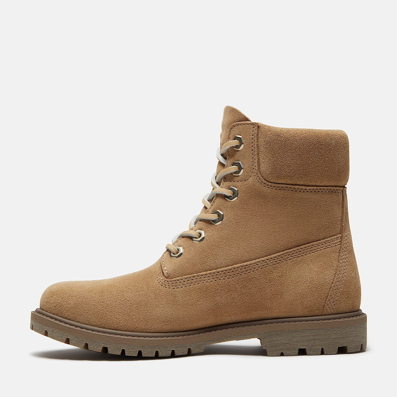 Bota Impermevel Timberland Mix Tape 6 Inch para Mulher em bege TBL bege ALT6