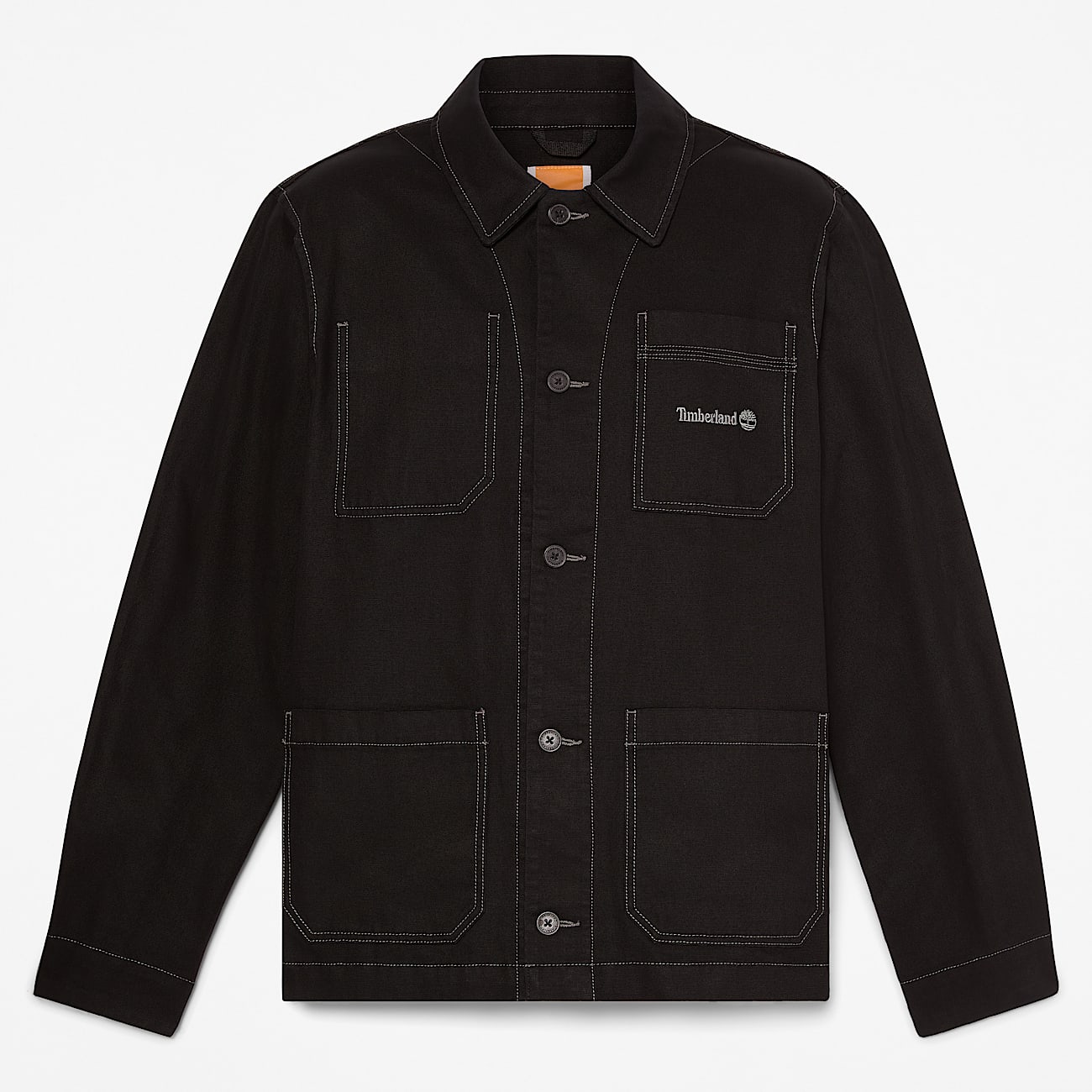 Chore Canvas Jacket in Black - 1