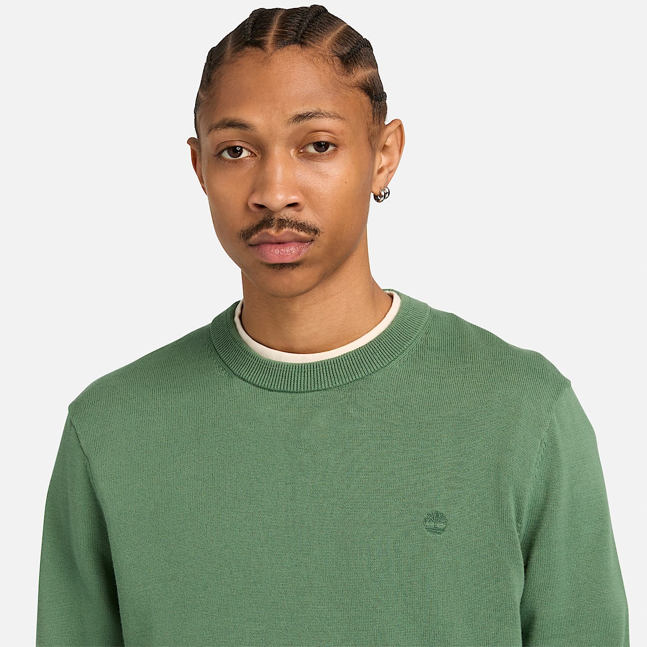 Camisola de Algodão Williams River para Homem em verde-escuro - 4