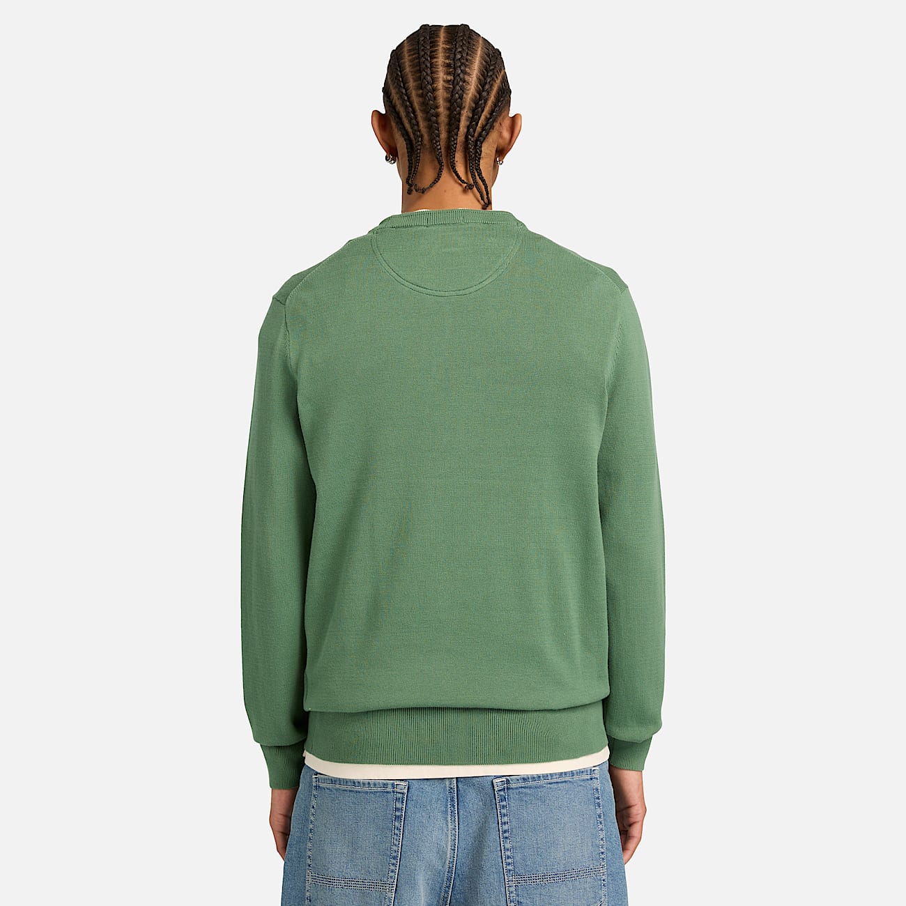 Camisola de Algodão Williams River para Homem em verde-escuro - 5