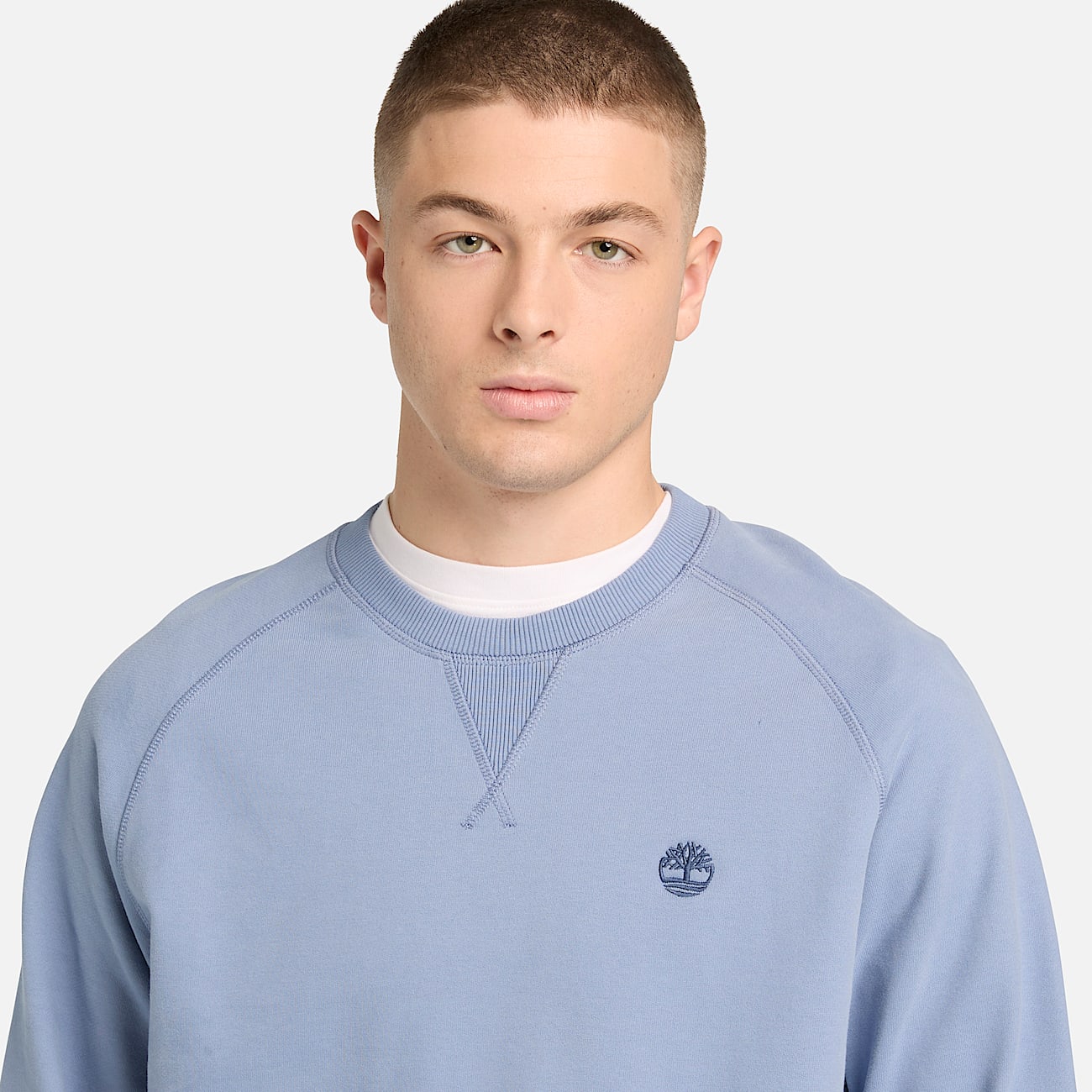 Exeter River Crewneck Sweatshirt for Men in Blue TBL Blue ALT3