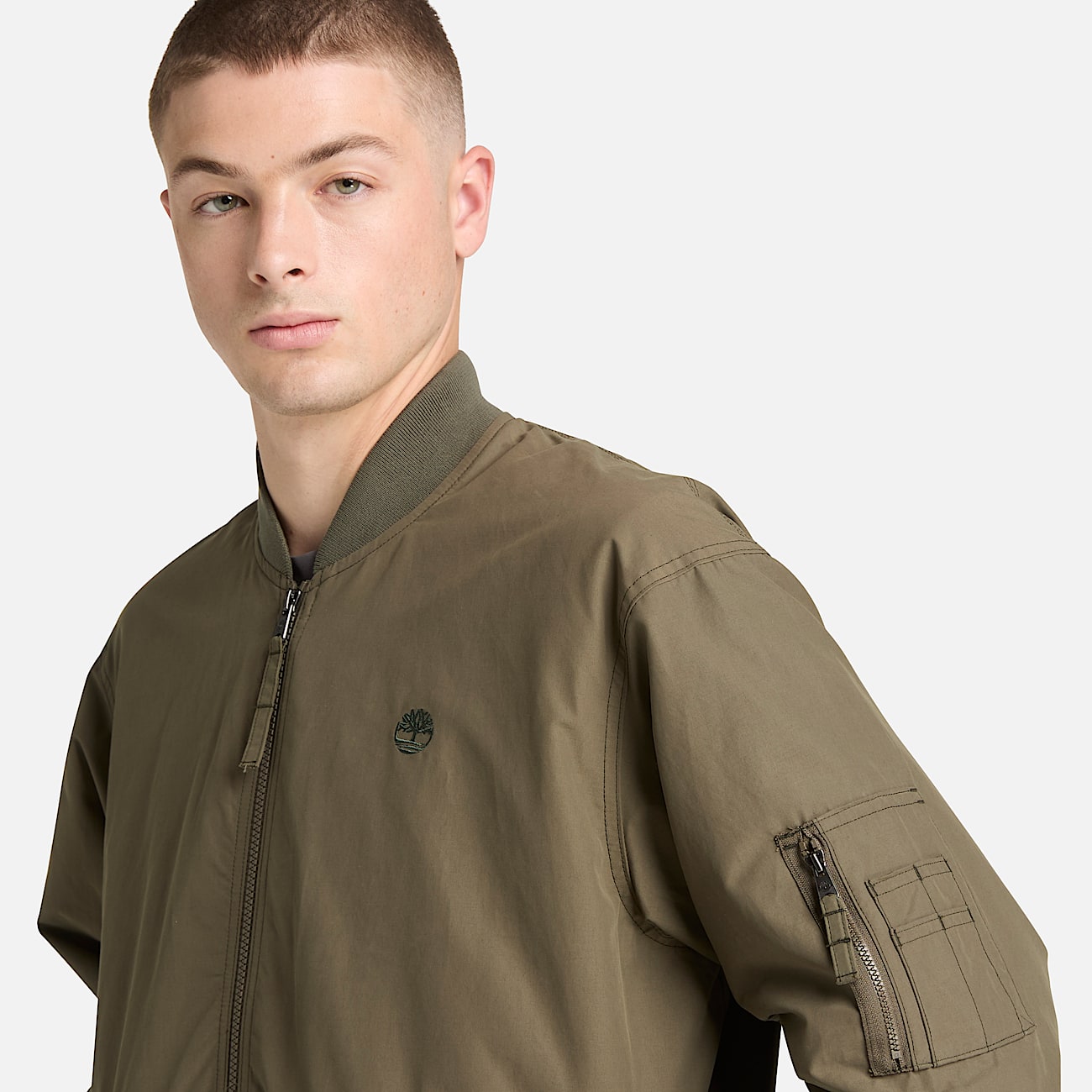 Bomber Hidrorrepelente Duradouro Utility para Homem em verde TBL verde ALT3