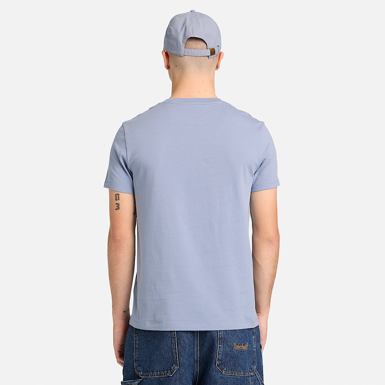 Dunstan River ShortSleeve TShirt for Men in Blue TBL Blue ALT8