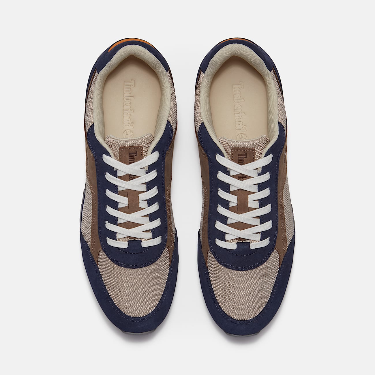 Scout Heights Trainer for Men in Light BeigeDark Blue TBL Beige ALT2