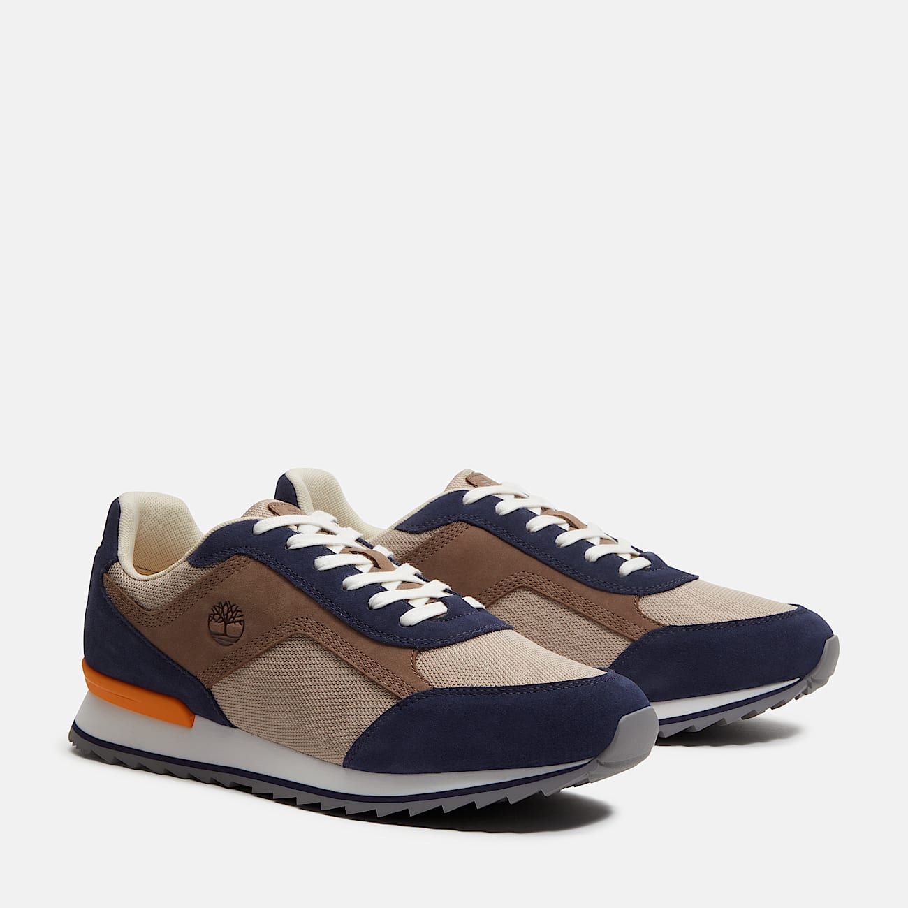 Scout Heights Trainer for Men in Light BeigeDark Blue TBL Beige ALT4