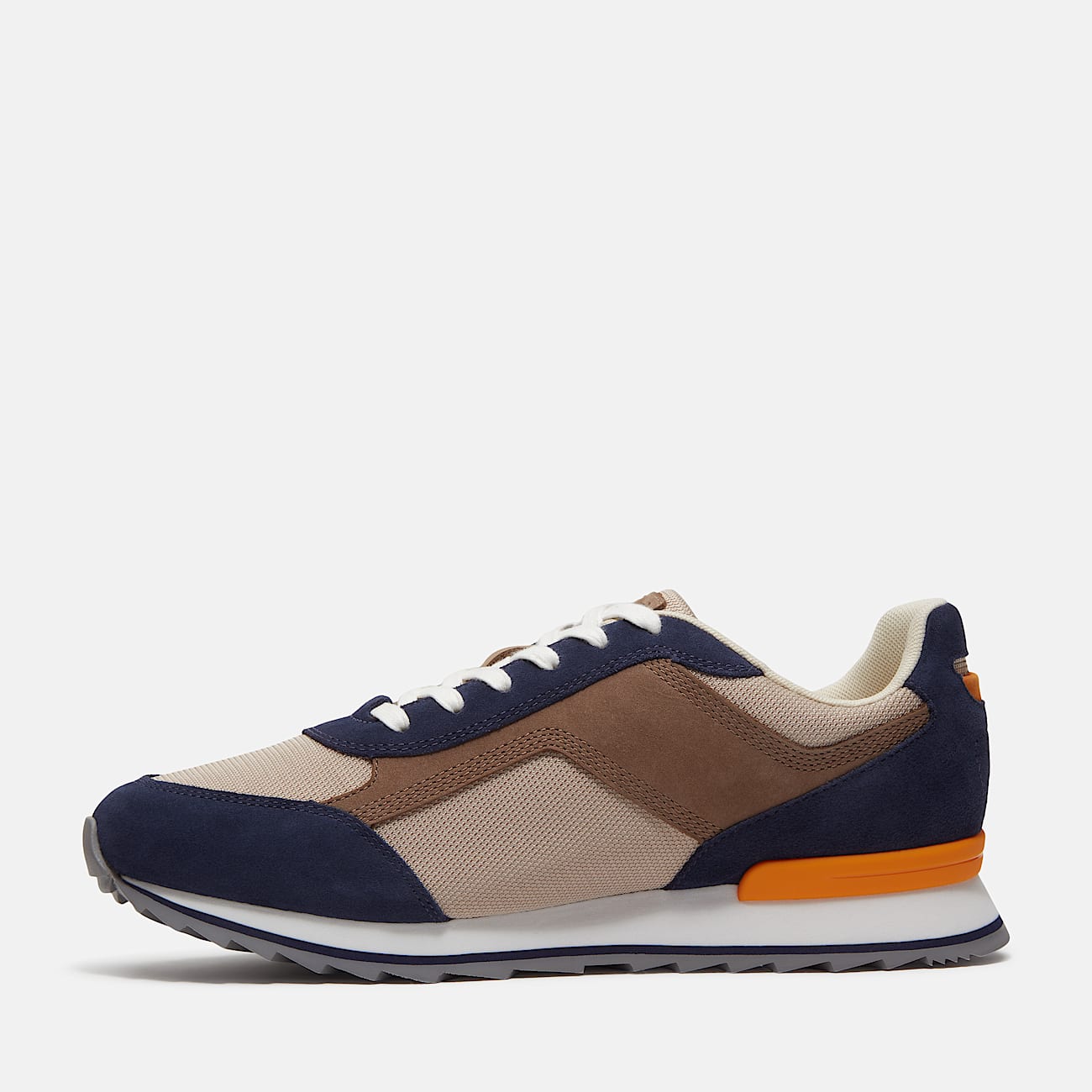 Scout Heights Trainer for Men in Light BeigeDark Blue TBL Beige ALT6