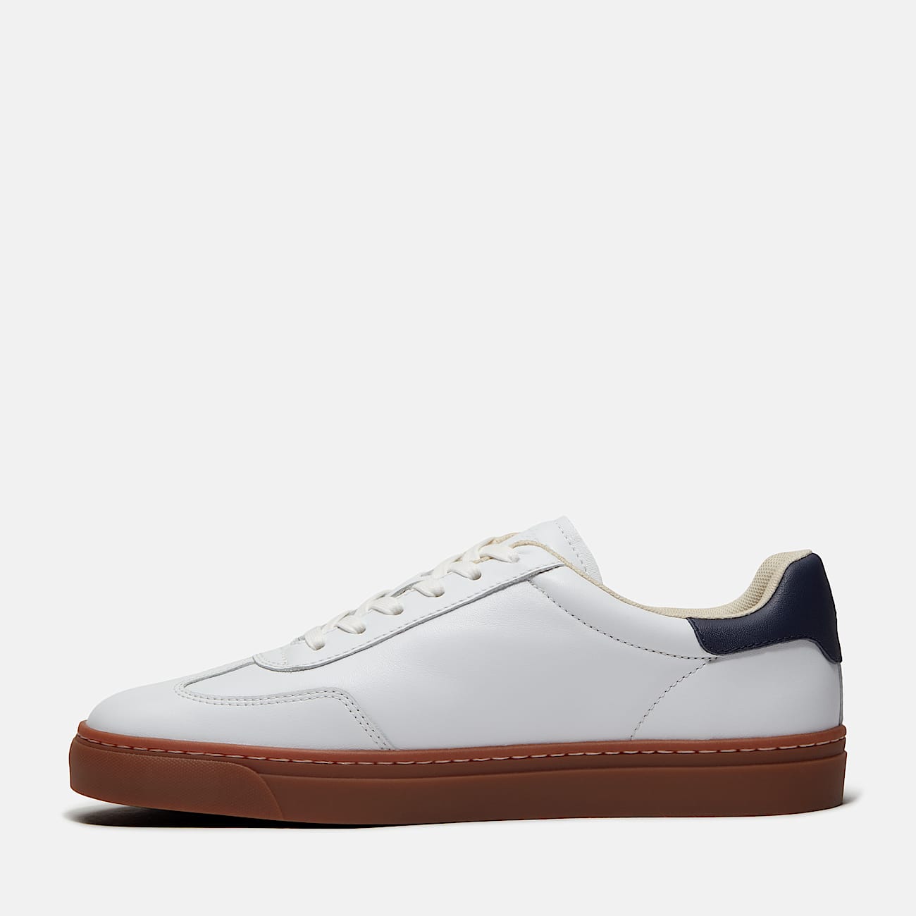 Lisbon Essential Trainer for Men in WhiteDark Blue TBL White ALT6