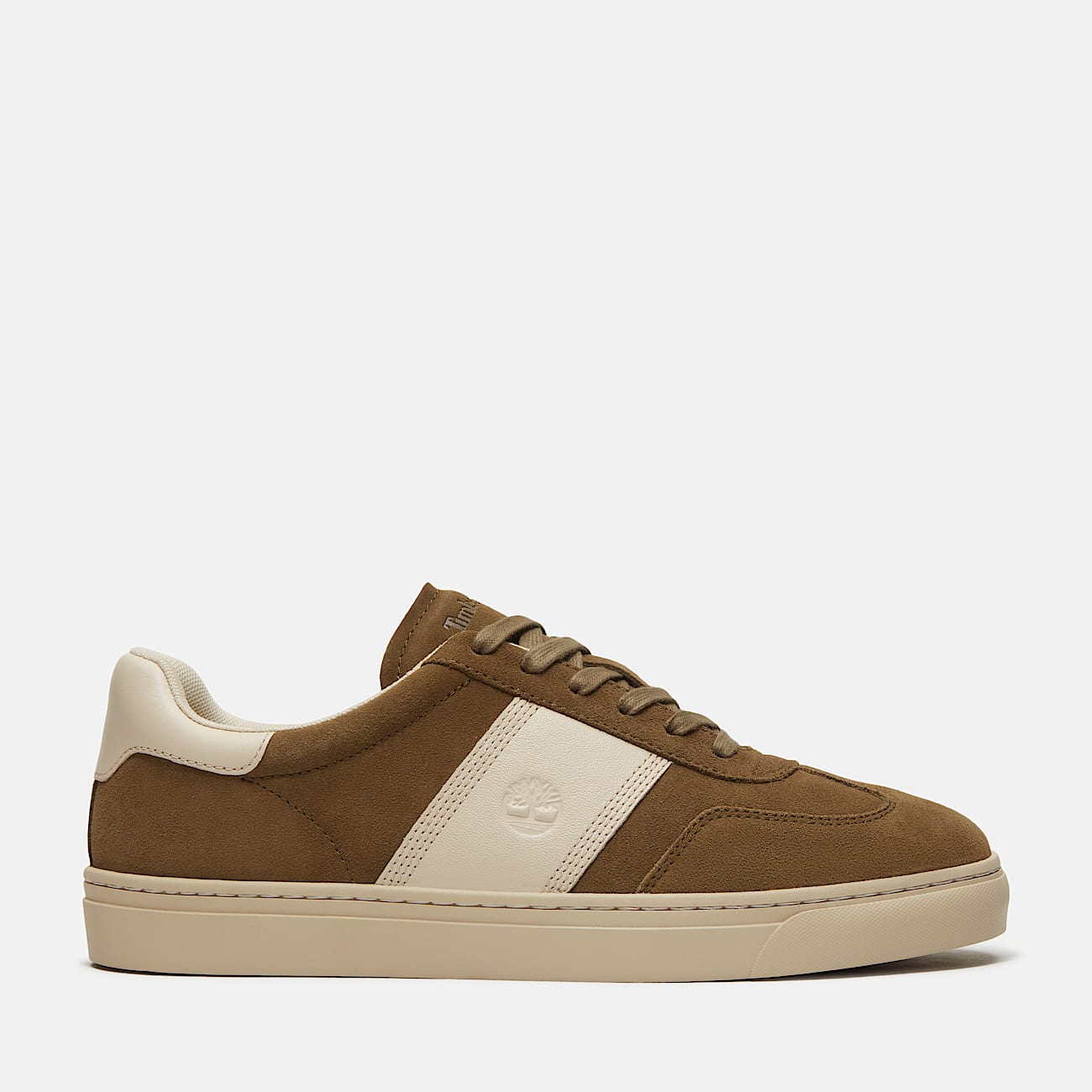 Lisbon Street Trainer for Men in Green/Beige - 1