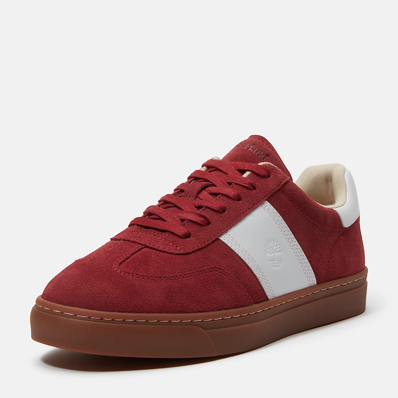 Lisbon Street Trainer for Men in Dark Red/White - 10