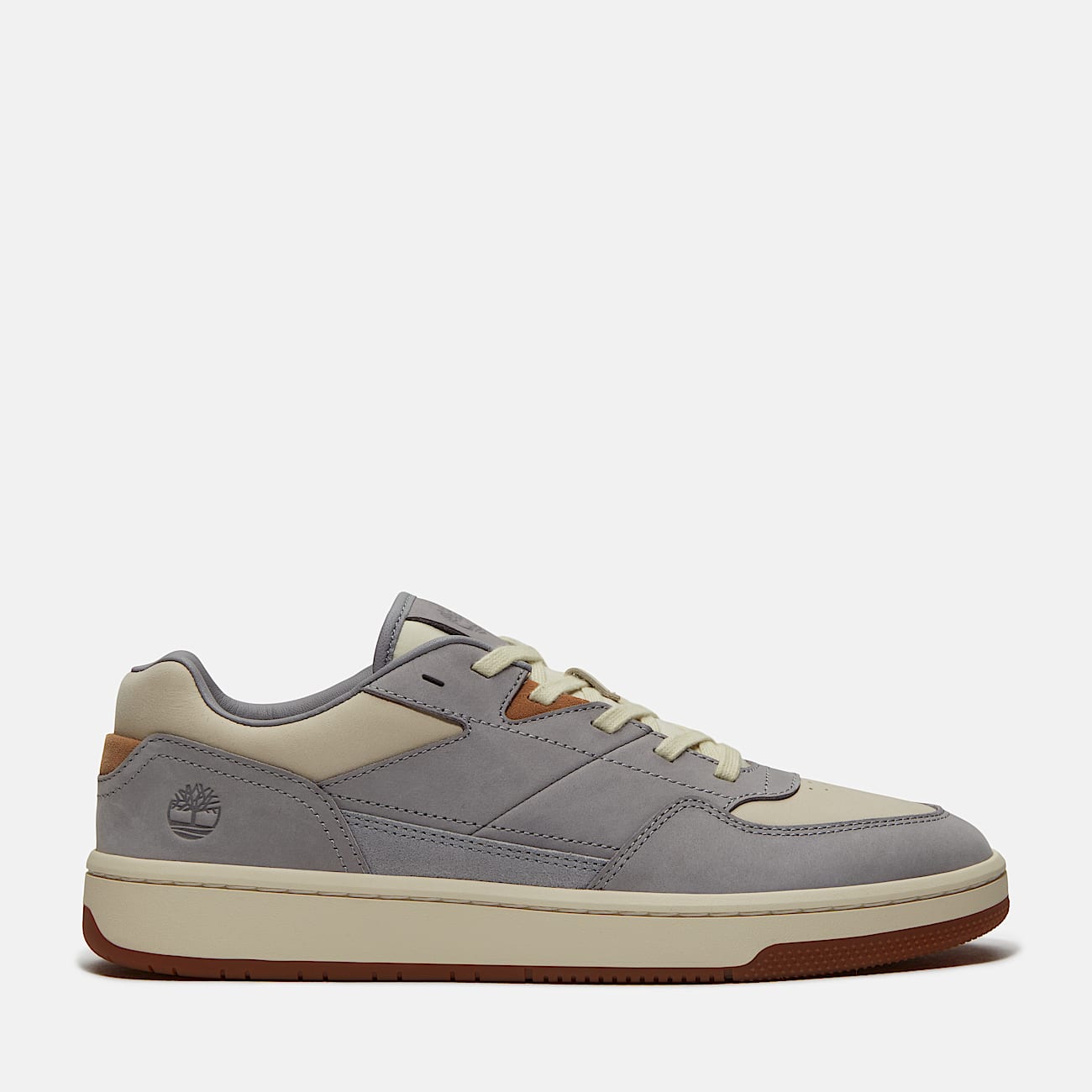 Jackson Court Trainer for Men in Light Grey/Light Beige - 1