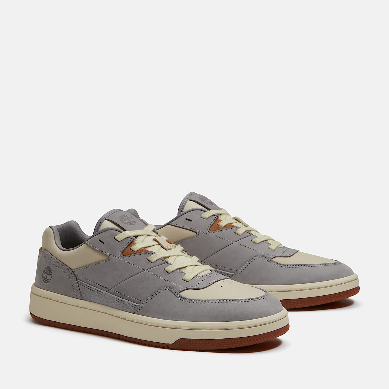 Jackson Court Trainer for Men in Light Grey/Light Beige - 4