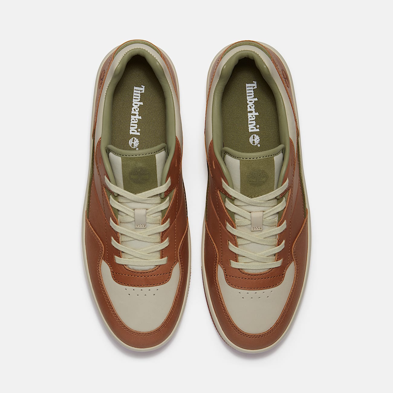 Jackson Court Trainer for Men in Beige/Light Beige - 2