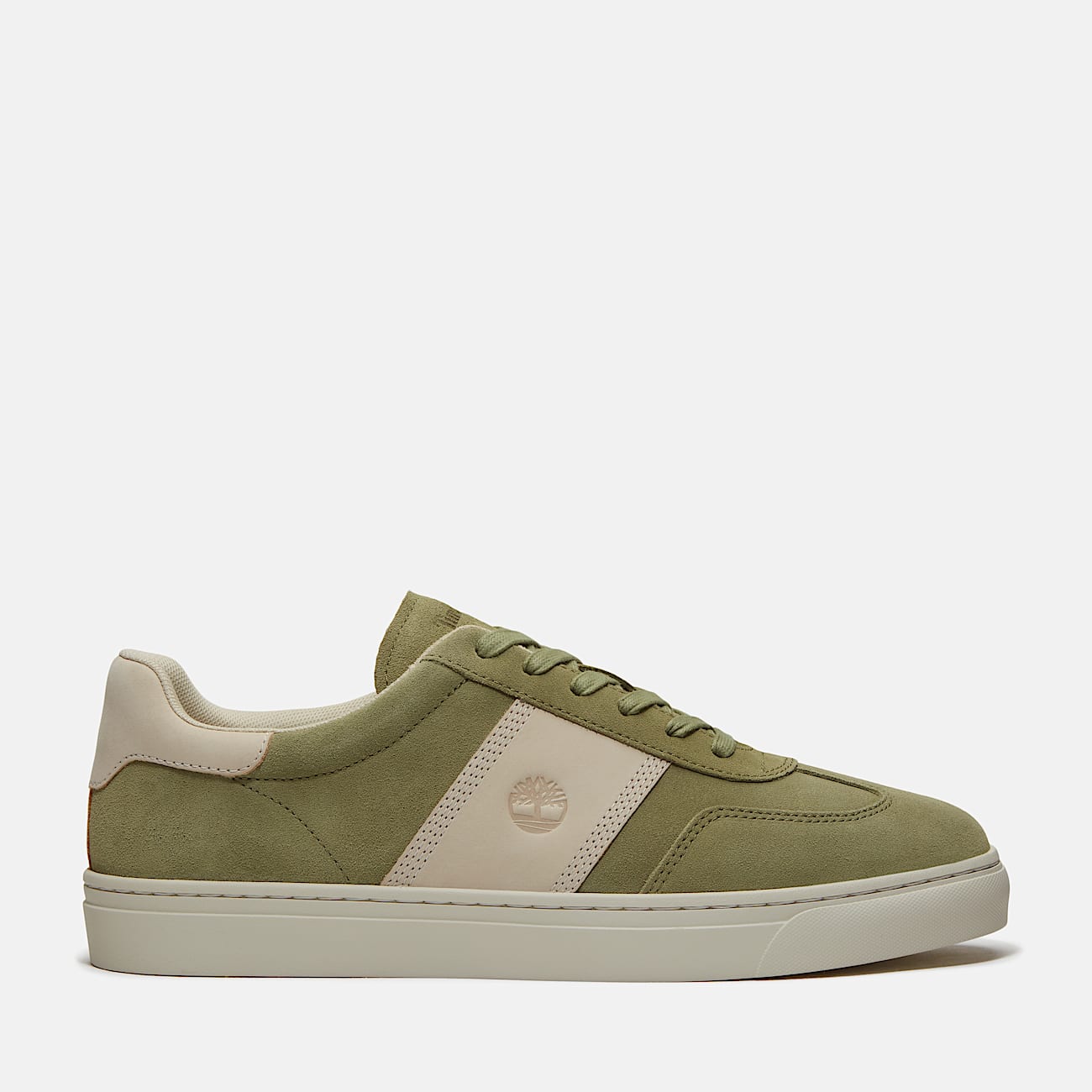 Lisbon Street Trainer for Men in Light Green/Light Beige - 1