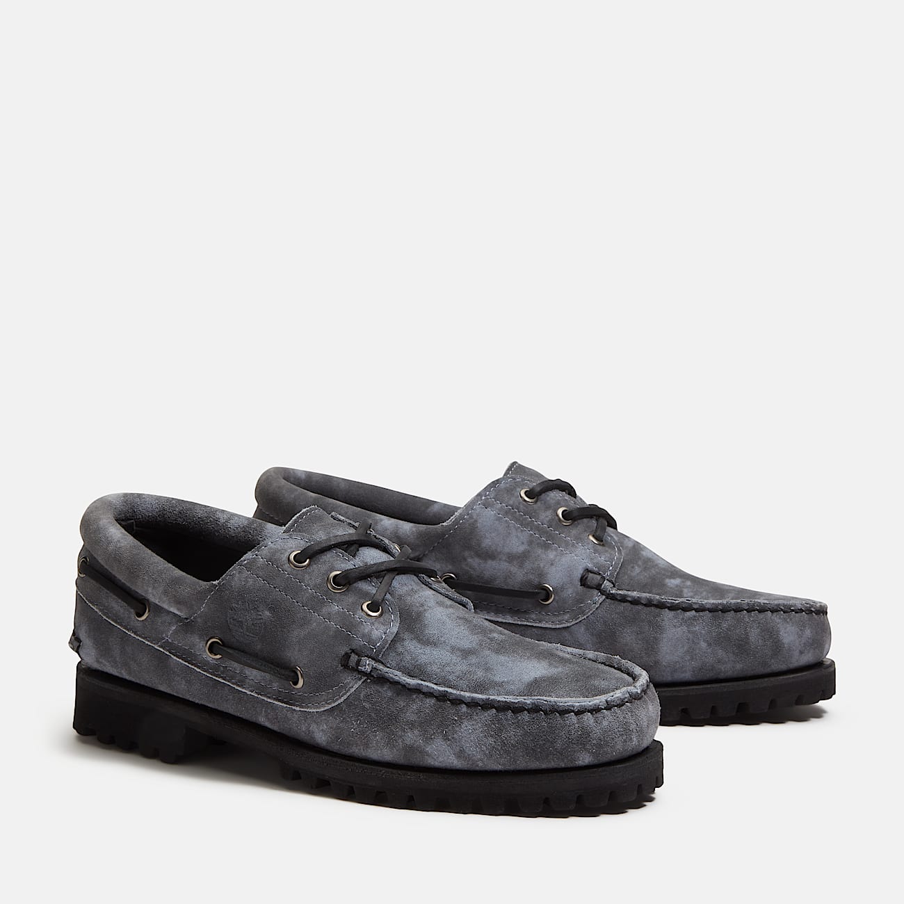 Sapato de Vela com 3 Ilhs Timberland Mix Tape Authentic para Homem em cinzentoclaro TBL cinzento ALT4