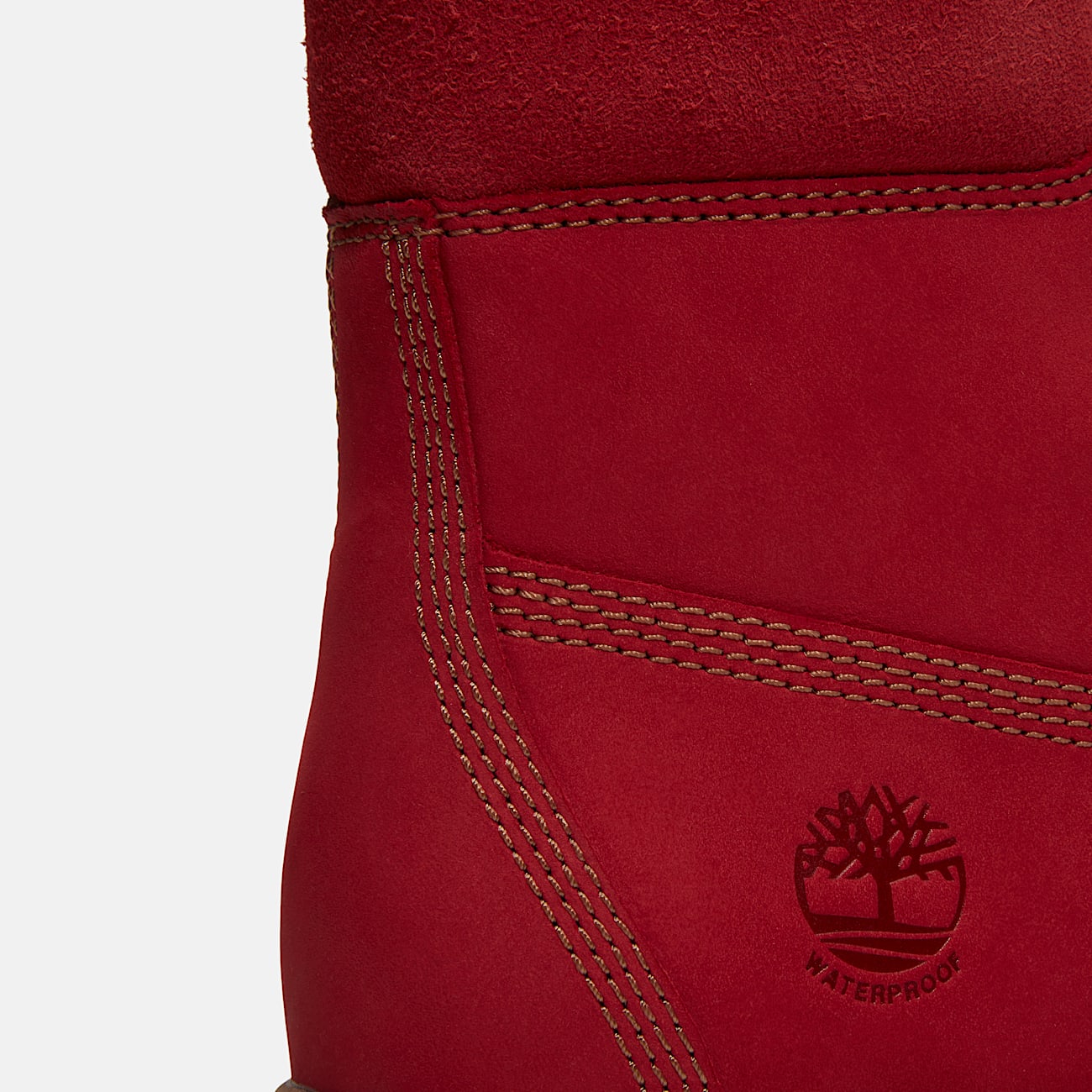 Bota Plataforma Impermeável Stone Street 6-Inch para Mulher em Vermelho - 8