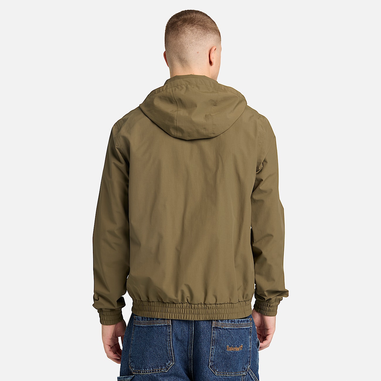 Waterproof Bomber for Men in Green - 5