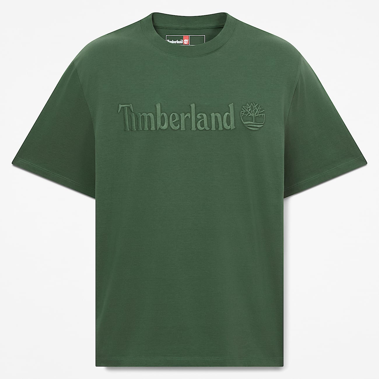 Hampthon Short-Sleeve T-Shirt for Men in Dark Green - 1
