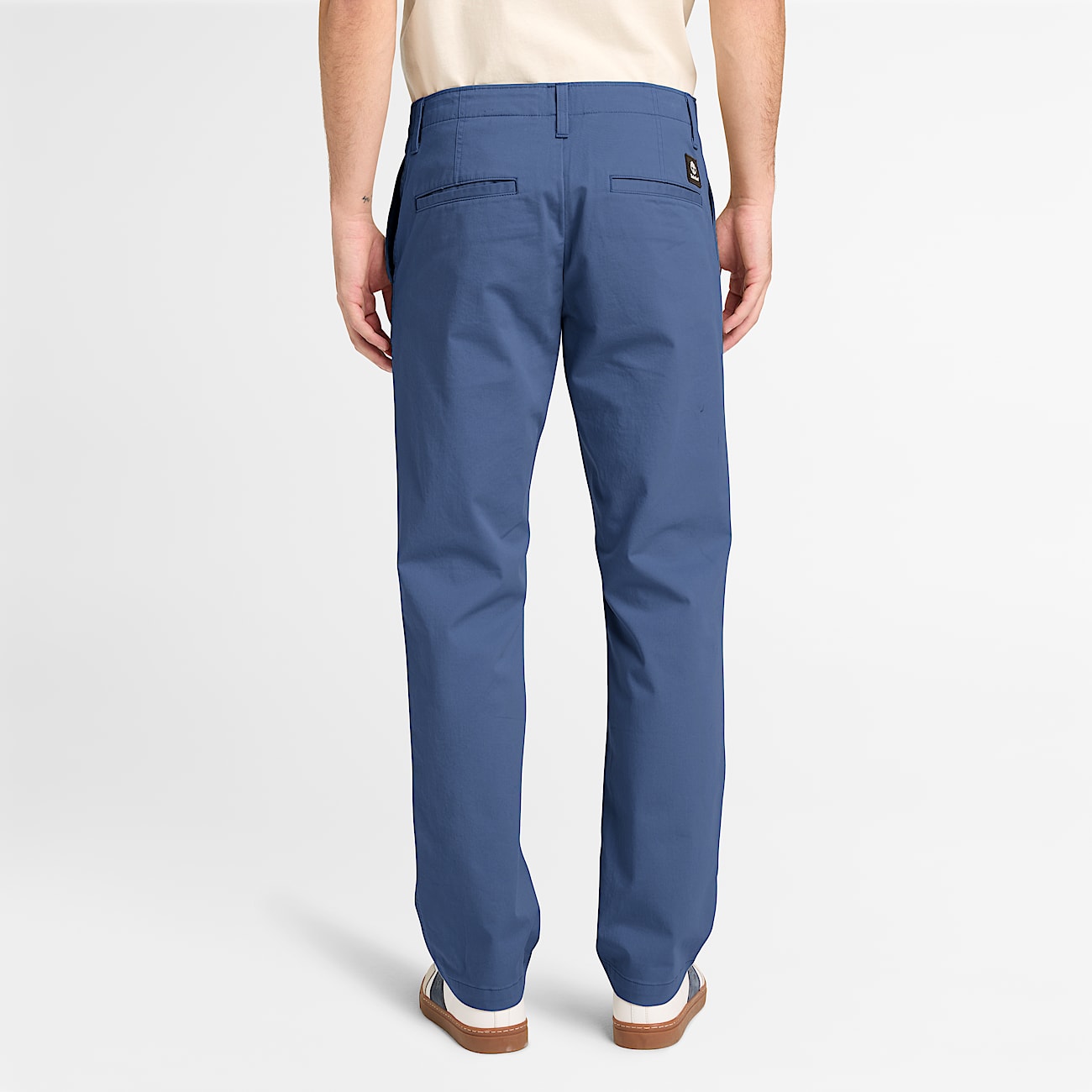 Gerade Topsfield Chinohose aus Twill fr Herren in Blau TBL Blau ALT8