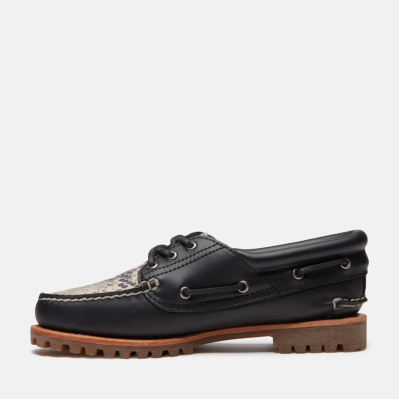 Timberland Authentic Boat Shoe for Women in Brown TBL Black ALT6