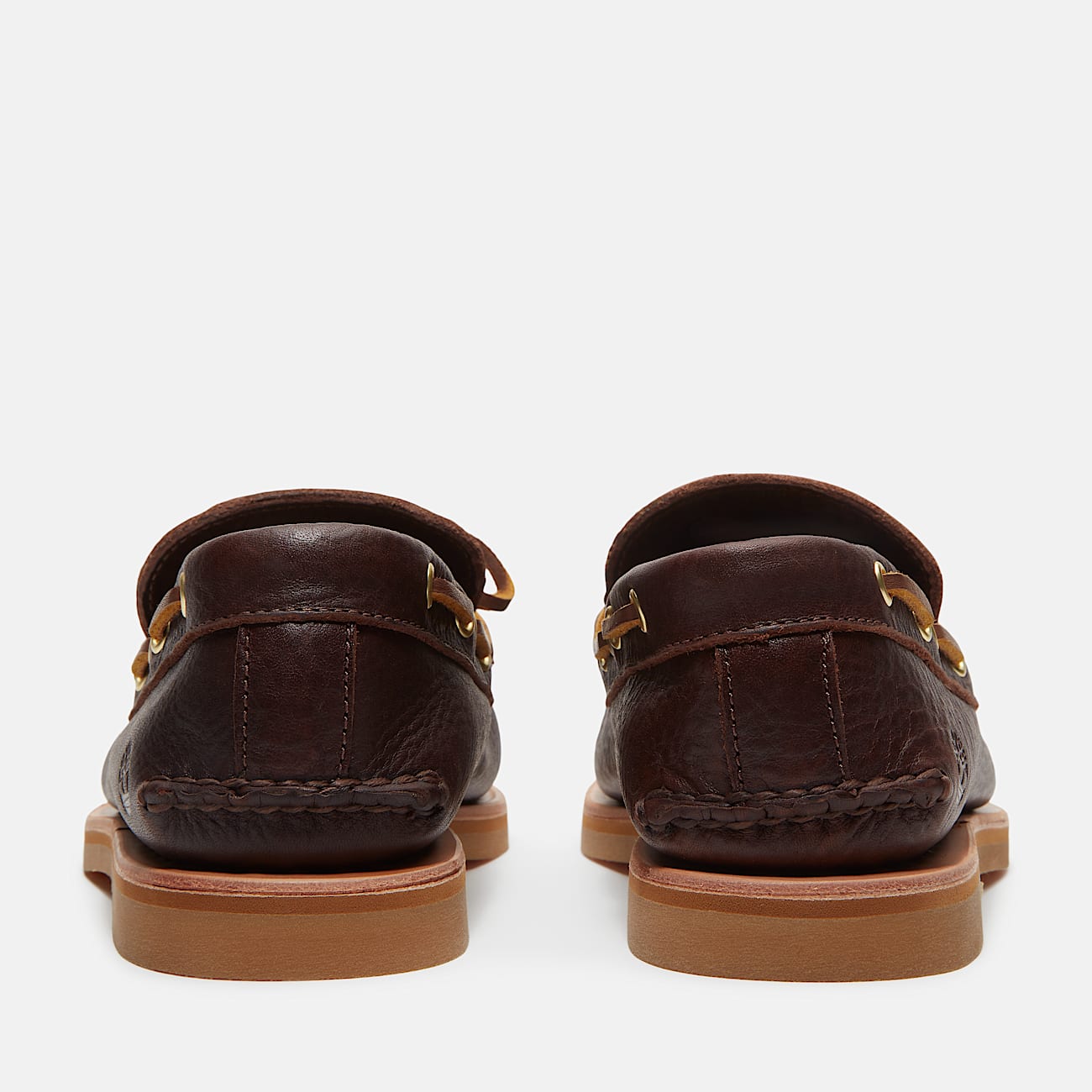 Handgefertigter Bootsschuh fr Herren in Dunkelbraun TBL Braun ALT5