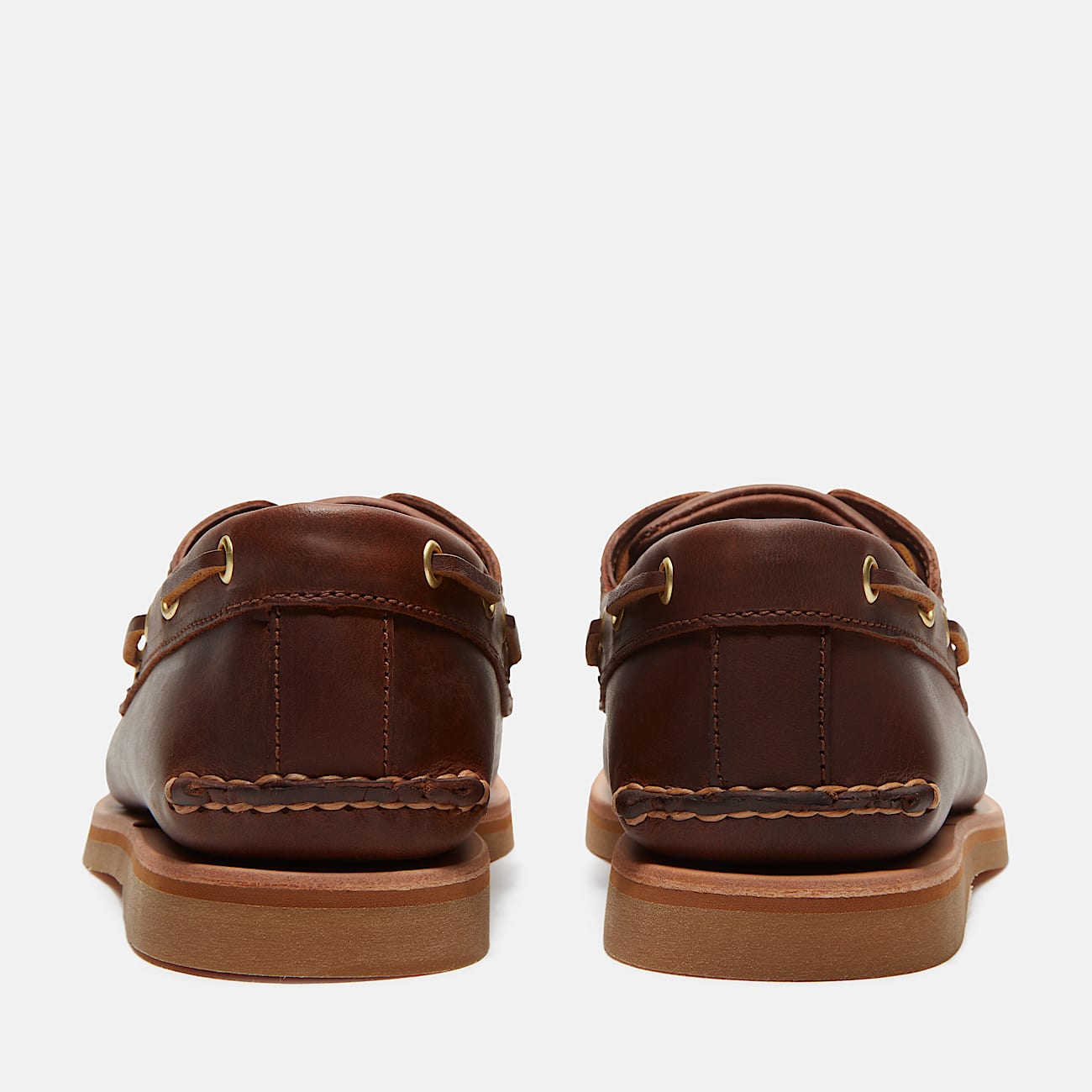 Handgefertigter Bootsschuh fr Herren in Braun TBL Braun ALT5